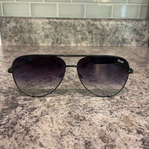Quay High Key Black Fade Sunglasses